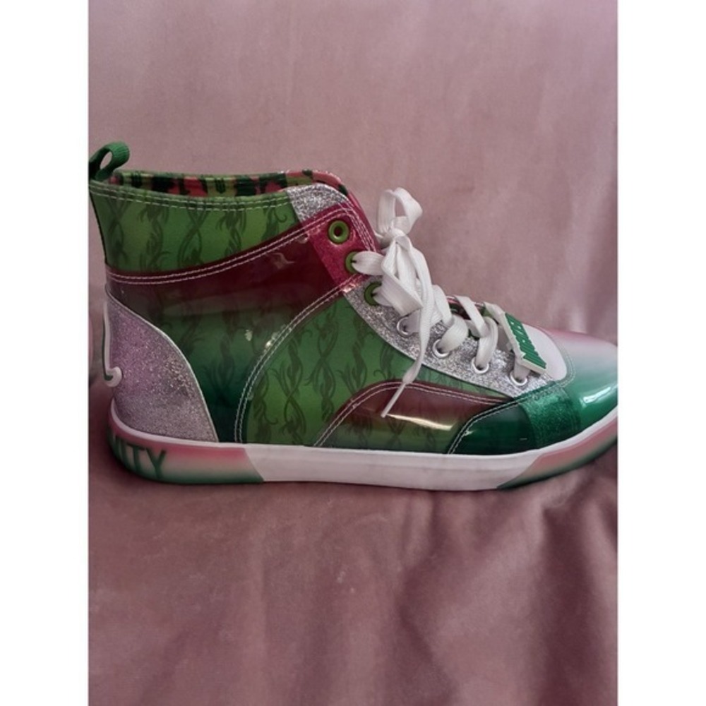 WICKED Movie Musical‎ HIGH TOP SNEAKERS Shoes by Ground Up Women's size 11 - Picture 11 of 13